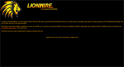 Desktop Screenshot of lionwire.com